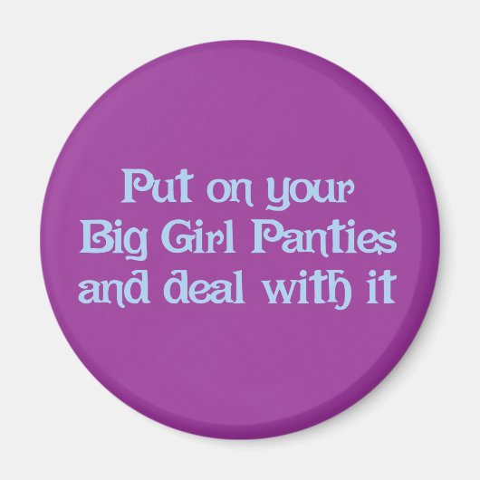 Aimant Grosse culotte (Devant)