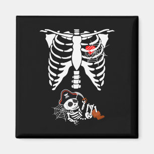 Aimant Grossesse Pirate Baby Costumes d'Halloween