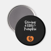 Aimant Grossissement d'une petite grossesse Citrouille Ha (Recto/Verso)