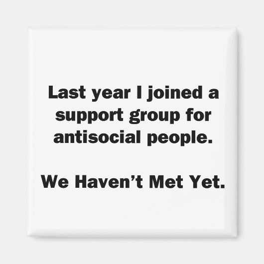 Aimant Groupe antisocial (Devant)