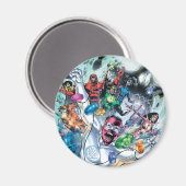 Aimant Groupe Corp avec anneaux (Recto/Verso)