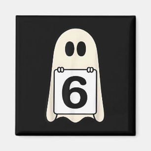 Aimant Groupe de costumes d'Halloween assortis numéro 6 e