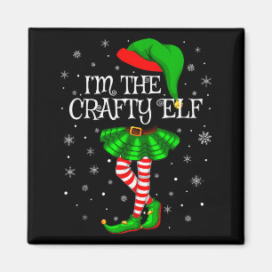 Aimant Groupe de famille assorti Je suis Noël de l'elfe a