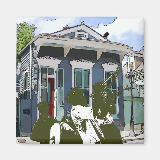 Aimant Groupe De Laiton À Marigny (Devant)