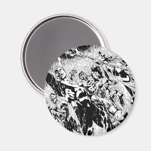 Aimant Groupe de lanternes vertes (Recto/Verso)