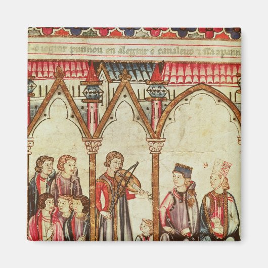 Aimant Groupe de Troubadours (Devant)