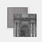 Aimant Groupe d'écoliers quittant l'Hôtel de Ville (Recto/Verso)