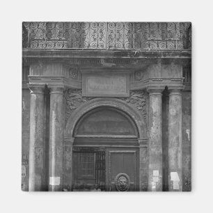 Aimant Groupe d'écoliers quittant l'Hôtel de Ville