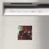 Aimant Groupe familial dans un paysage (In Situ (Lave-vaisselle))