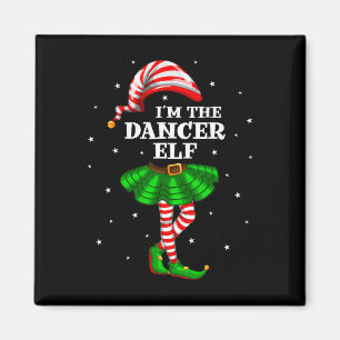 Aimant Groupe familial Je suis la danseuse Elf Christmas