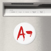 Aimant Groupe sanguin A - Hôpital d'horreur négatif (In Situ (Lave-vaisselle))