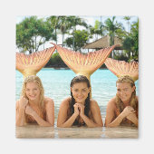 Aimant Groupe Sur La Plage (Devant)