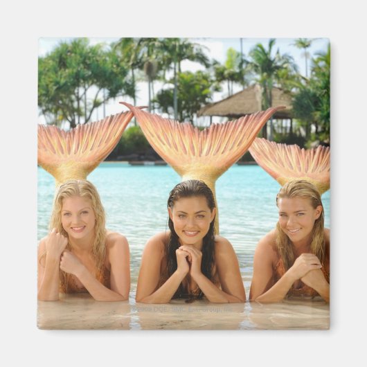 Aimant Groupe Sur La Plage (Devant)