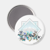 Aimant Groupe Terror Mountain (Recto/Verso)