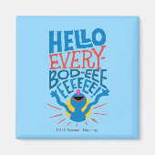 Aimant Grover Hello (Devant)