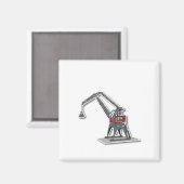 Aimant Grue (Recto/Verso)