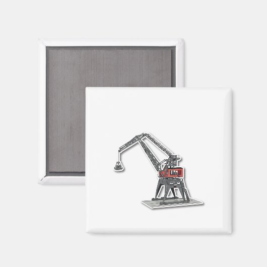 Aimant Grue (Recto/Verso)