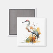 Aimant Grue errante (Recto/Verso)