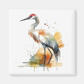 Aimant Grue errante (Devant)