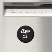 Aimant Grumpa sera de nouveau | Cadeau grand-père (In Situ (Lave-vaisselle))