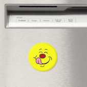 Aimant Grumpey du visage agréable (In Situ (Lave-vaisselle))