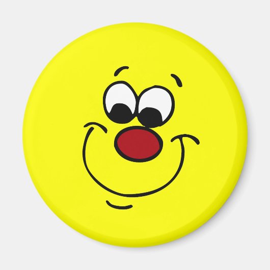 Aimant Grumpey face sournoise (Devant)