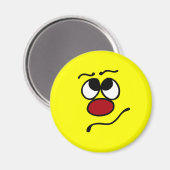 Aimant Grumpey faciale confuse (Recto/Verso)