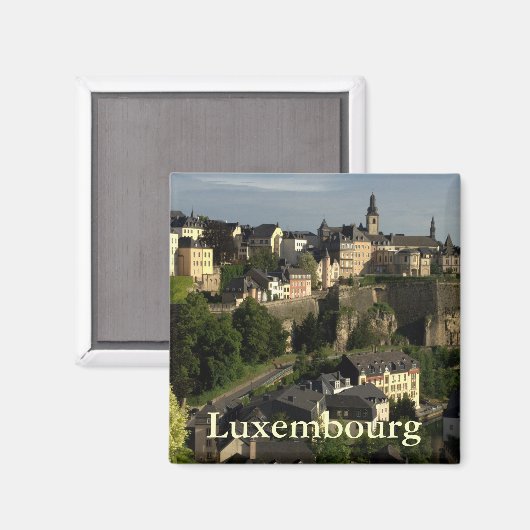 Aimant Grund, Luxembourg (Recto/Verso)