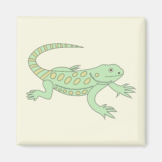 Aimant Grüner Leguan (Devant)