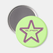Aimant Grunge Superstar Magnet, violet (Recto/Verso)