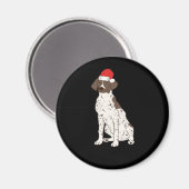 Aimant GSP Pointeur allemand à courte portée Chien de Noë (Recto/Verso)