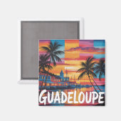 Aimant Guadeloupe (Recto/Verso)