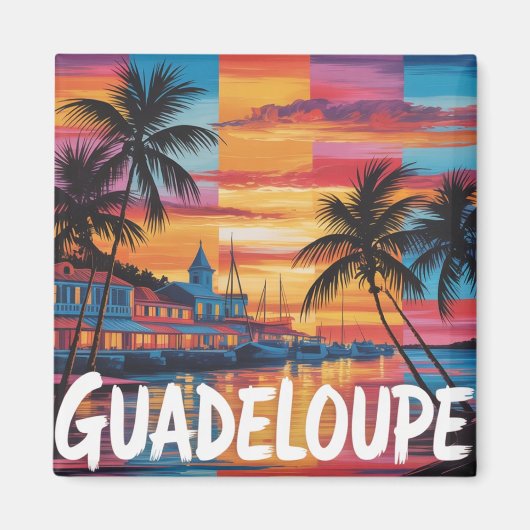 Aimant Guadeloupe (Devant)