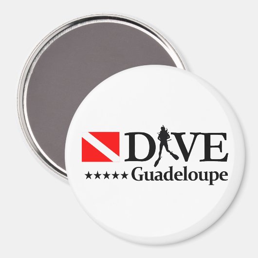 Aimant Guadeloupe DV4 (Recto/Verso)