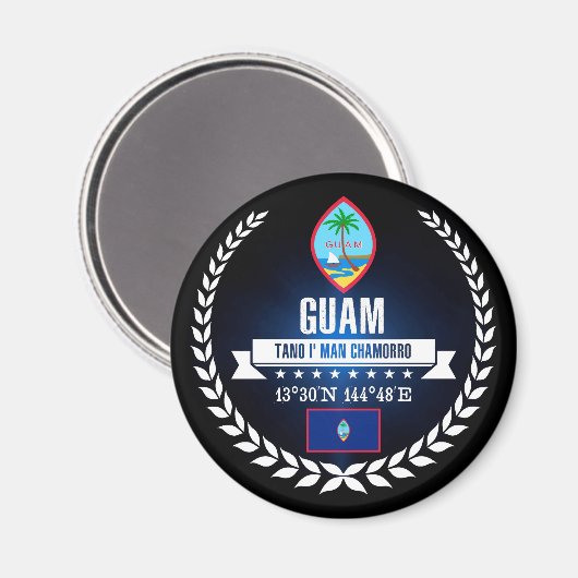 Aimant Guam (Recto/Verso)