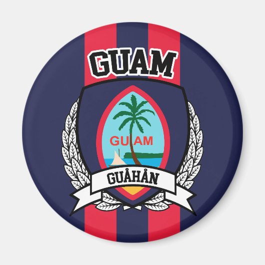 Aimant Guam (Devant)