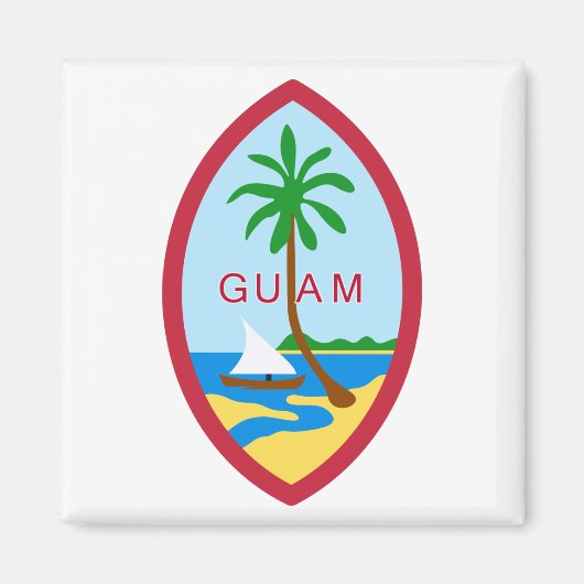 Aimant Guam Seal (Devant)
