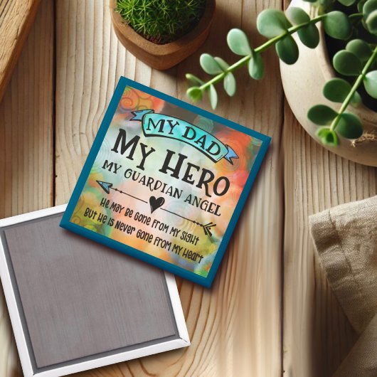 Aimant Guardian Angel Papa Inspirivity Père Inspirer