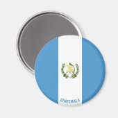 Aimant Guatemala Drapeau charmant patriotique (Recto/Verso)