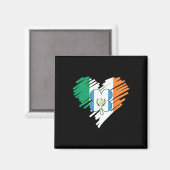 Aimant Guatemala Fier Guate Drapeau St. Patricks Day Trèf (Recto/Verso)