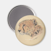 Aimant guépard (Recto/Verso)