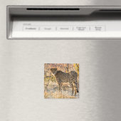 Aimant Guépard regardant autour (In Situ (Lave-vaisselle))