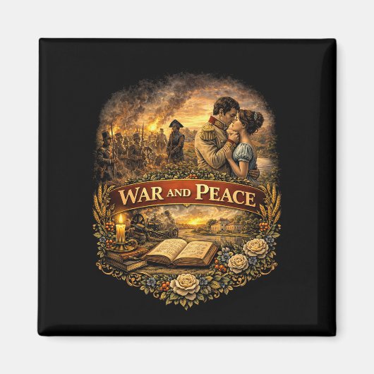 Aimant Guerre et Paix (Devant)