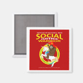 Aimant Guerrier de justice sociale (Recto/Verso)