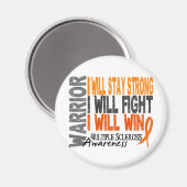 Aimant Guerrier de la sclérose en plaques (Recto/Verso)