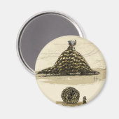 Aimant Guerrier de Pangolin (Recto/Verso)