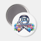 Aimant Guerrier EDS | Syndrome d'Ehlers-Danlos T-Shirt (Recto/Verso)