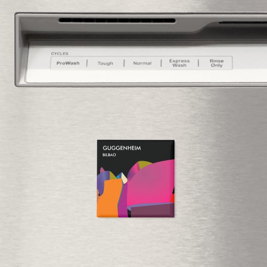 Aimant Guggenheim Bilbao (In Situ (Lave-vaisselle))