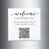 Aimant Guide STR Code QR Guide d'information Location de 