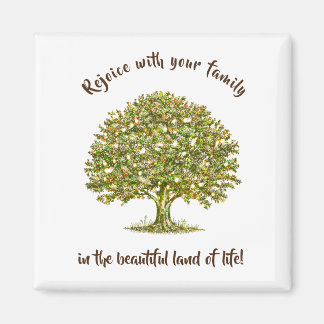 Aimant Guillemet familial Faveurs, arbre familial décorat